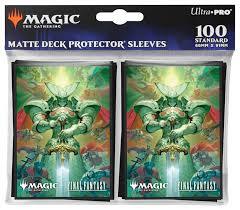 Ultra Pro - Matte Deck Protector Sleeves 100ct - Final Fantasy - V5
